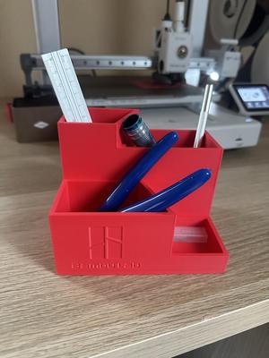 Schreibtisch Organizer Bambu Logo