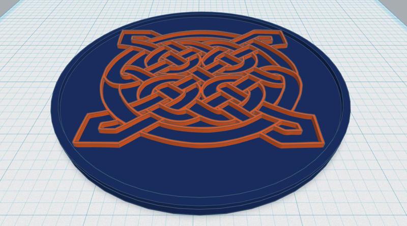 Celtic Mandala Coaster 4