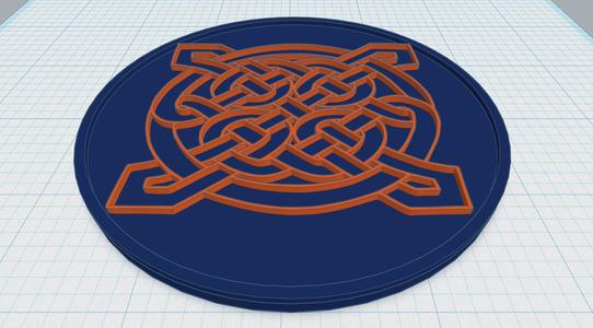 Celtic Mandala Coaster 4