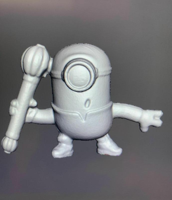 minion kill bill figure .stl .obj file