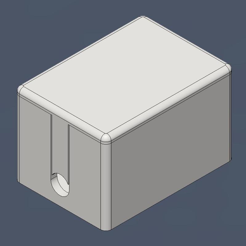 Small Wiring Junction box 22x15mm