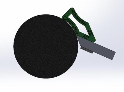 Adjuster for bench grinder (D=150mm) rest