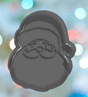 Christmas Santa Face Cookie Cutter