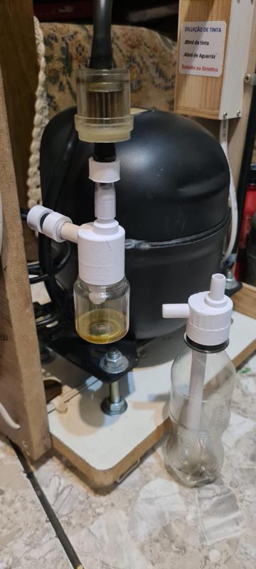 Separado de óleo / Separated from oil