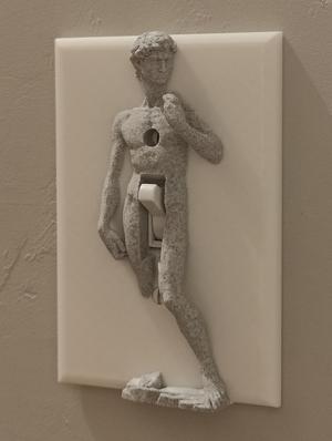 Michelangelo's David Light Switch Cover