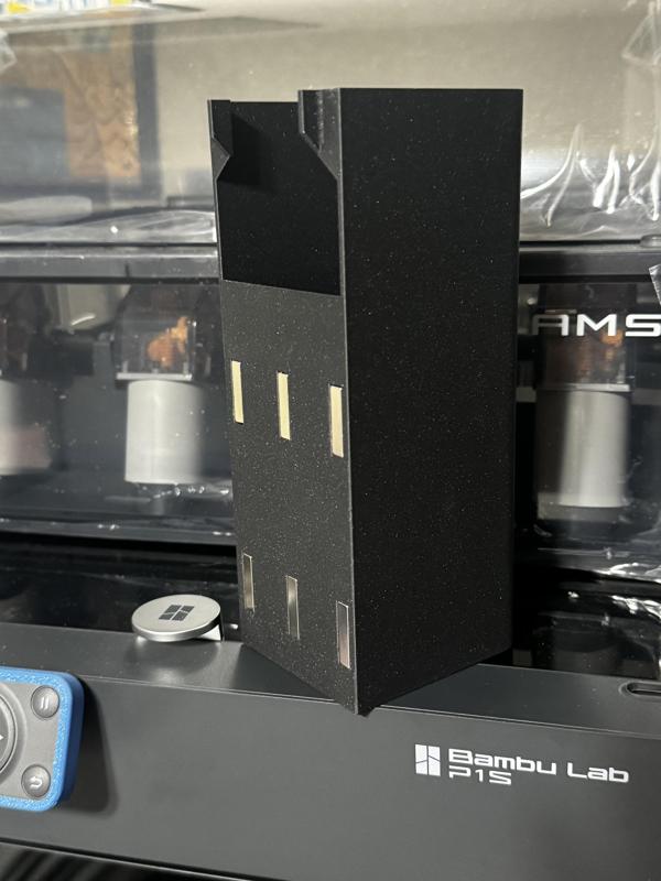 Simple any magnet size Bambu Lab P1P/P1S/X1C Poop Chute [Remix]