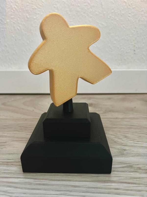 Board game trophy - Meeple
