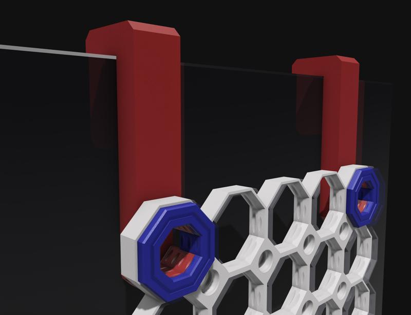 Multiboard shower hook
