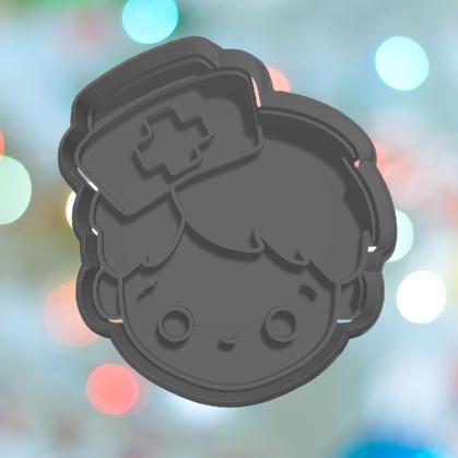 Male Nurse Cookie Cutter