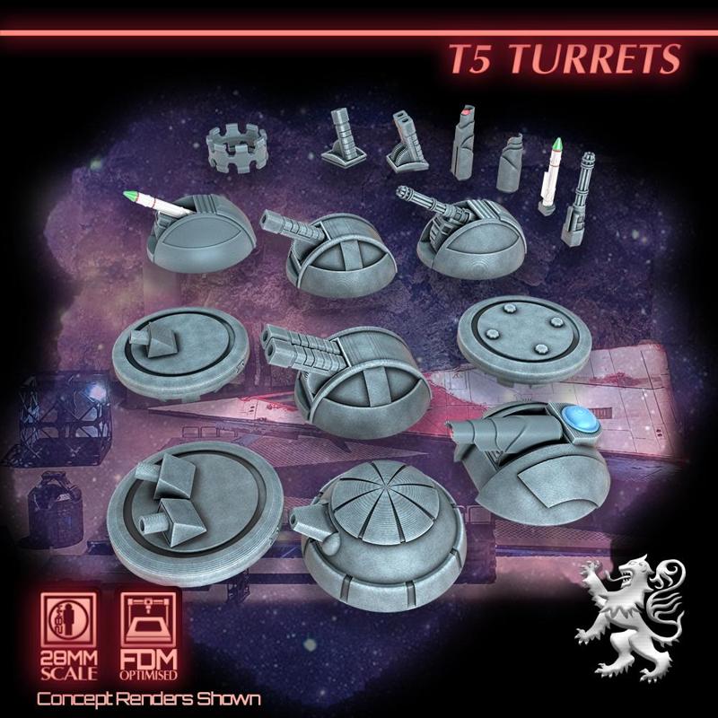 T5 Turrets
