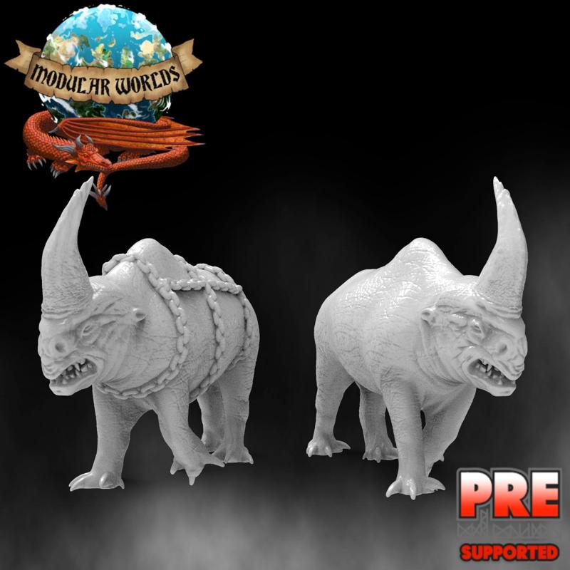 Rhino Beasts (2 Variants)