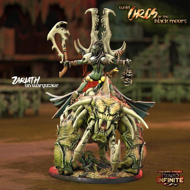 Zariath - On Wargosaur