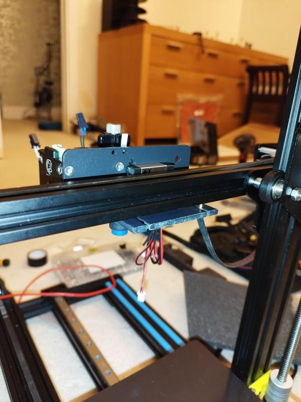 CR10S X Axis Linear Rail Belt Extender