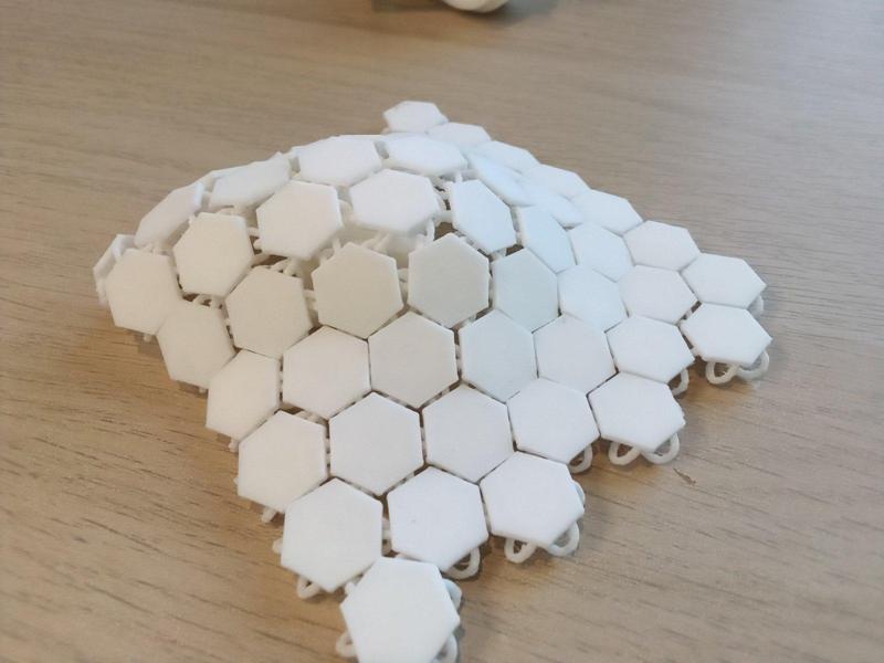 Hex chain mail scaled