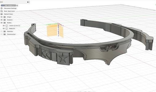 Bat Face Shield - Bat visiere