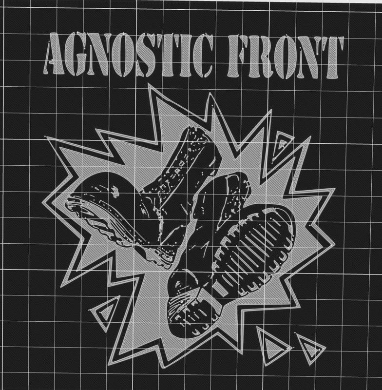 Agnostic Front badge