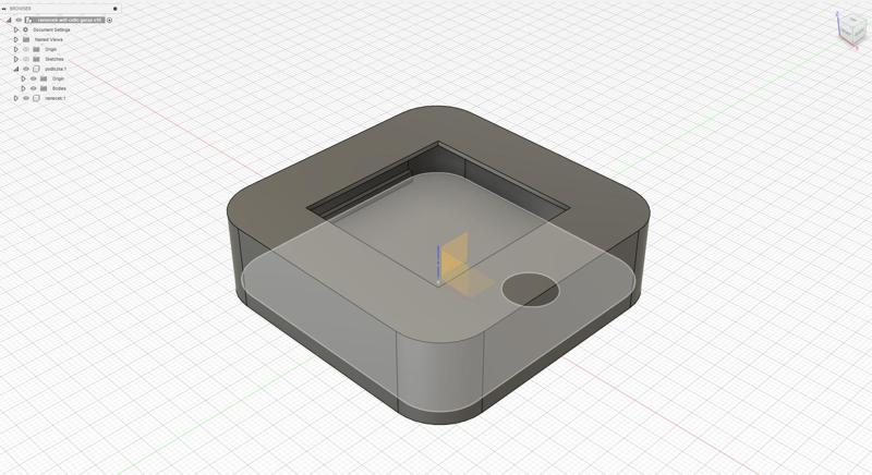 Zadní a přední kryt na Tuya WIFI Smart Temperature Humidity Sensor