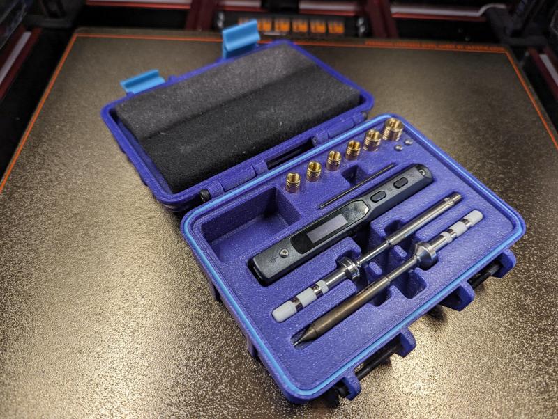 TS-100 with CNC Kitchen Heatset Case