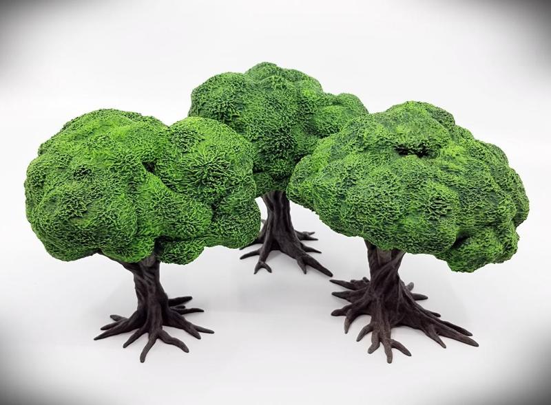 Playable Deciduous Trees - Set of 3