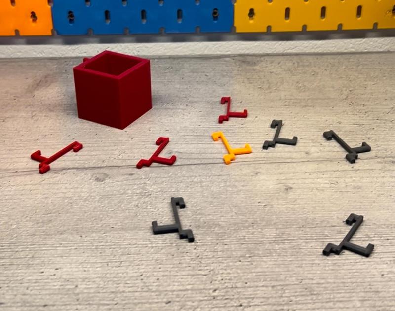 Peg board accessories