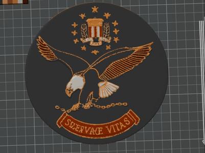military badge