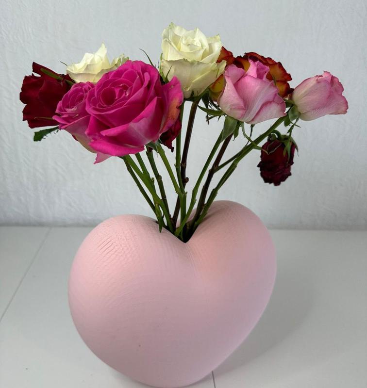 Heart Shaped Vase