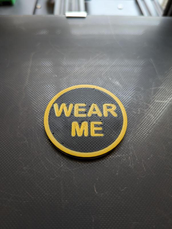 Retainer reminder two-color two-sided coin
