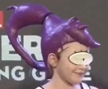 Leela Eye Mask - from Futurama