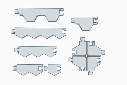 Modular Hex Terrain Tile Frame