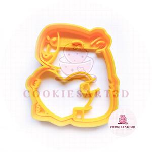 Capybara Heart Cookie Cutter / Capybara Heart Cookie Cutter