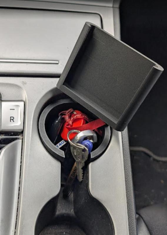 Hyundai Kona 2019-2022 cupholder for Pixel 8 Pro