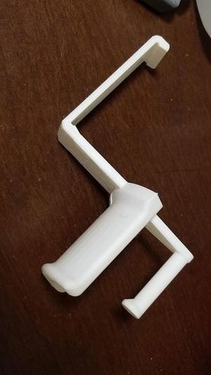 Cubicle Heaphone Holder for Haworth Compose cubicles (with STEP file)