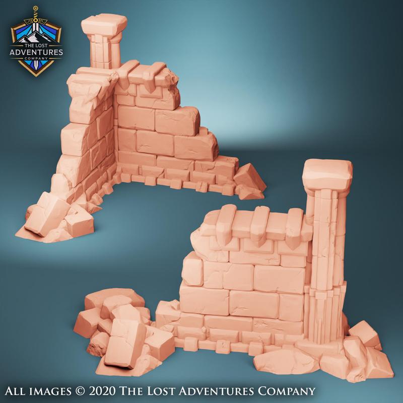 Ruined Walls (Set of 2)