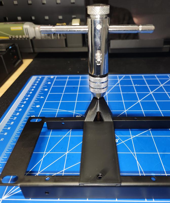 Tap guide for DAP 2U MP-1 bracket