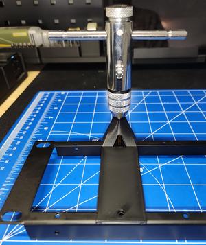 Tap guide for DAP 2U MP-1 bracket