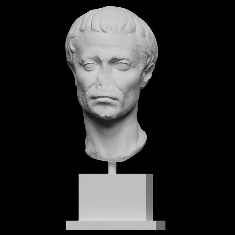 Roman Head of Julius Caesar