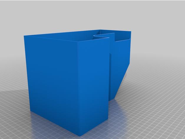 Poopchute vaschetta di scarto bambu lab p1p / x1 carbon