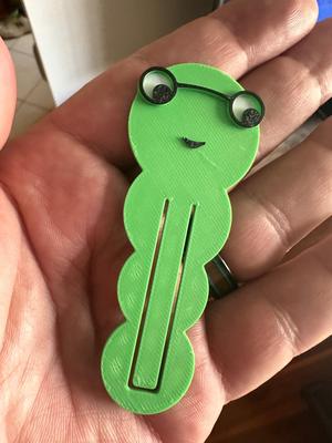 Bookworm Bookmark