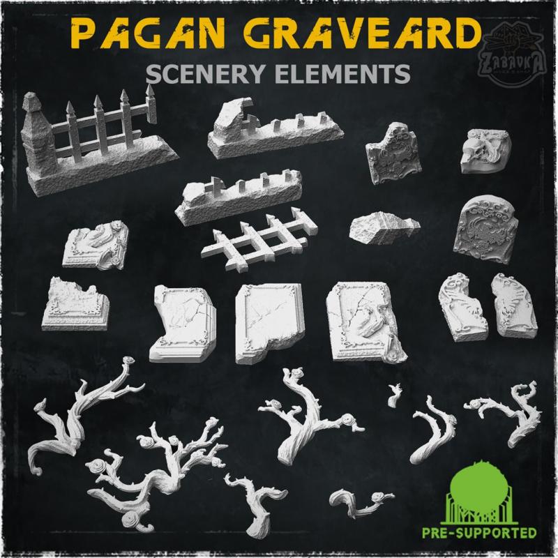 Pagan Graveard - Scenery Elements