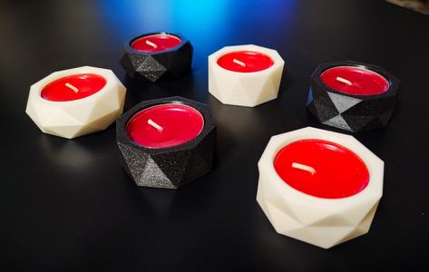 Geometric Tea Light Candle Holder