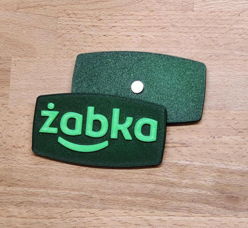 Żabka fridge magnet