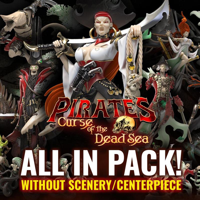 Pirates, Curse of the Dead Sea All in Pack (without scenery/Centerpiece)