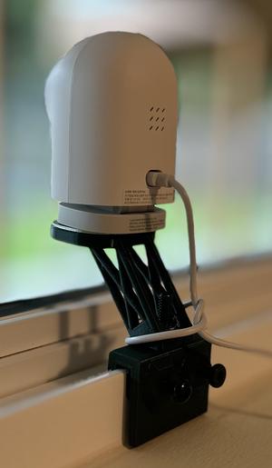 Window mount for Aqara G2H Pro camera