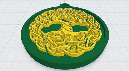 Celtic / Norse - Tree Of Life Pendent 25