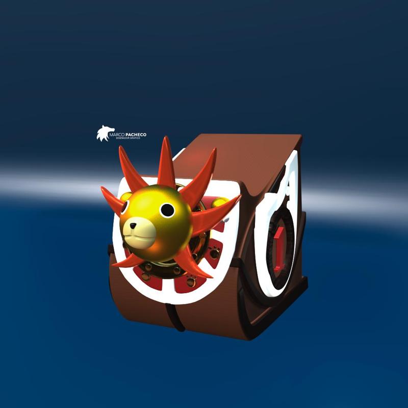 thousand sunny (ONE PIECE) CONSOLE CONTROLLER STAND