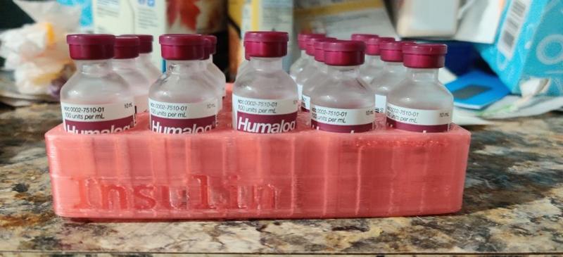 20 Humalog Insulin Vial Holder