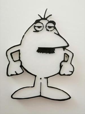 The little man (The pink panther) Magnetic for fridge