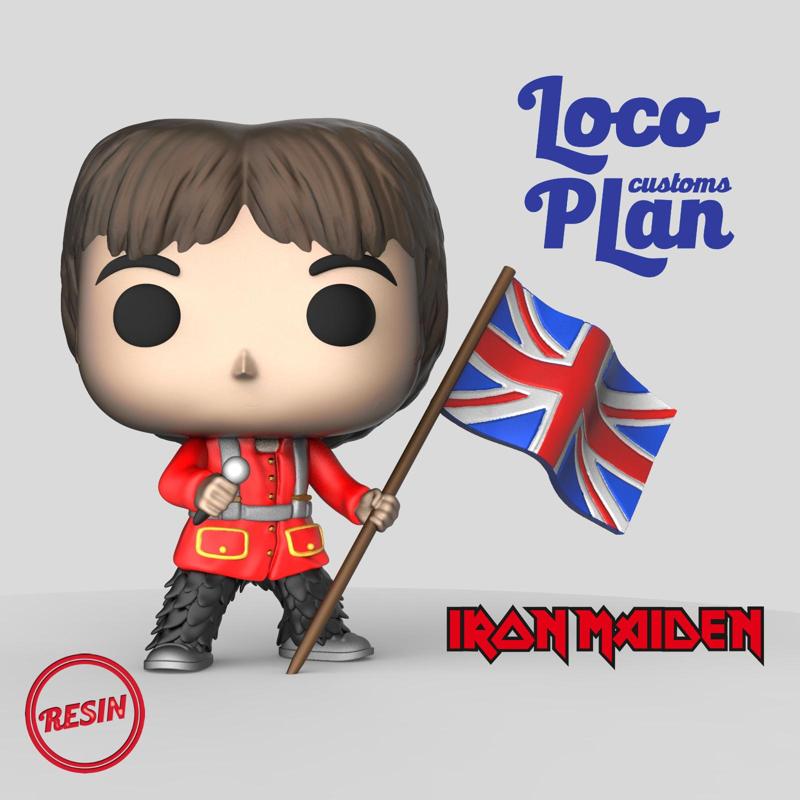 Bruce Dickinson Trooper Custom Funko