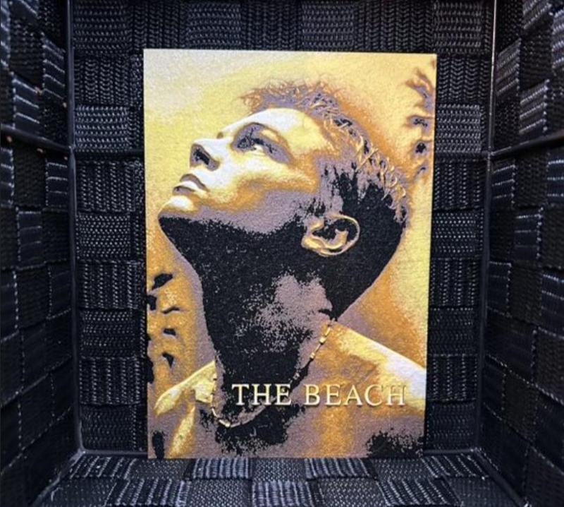 Hueforge Movie Poster - The Beach -