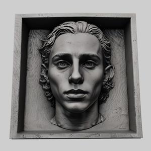 Timothee Chalamet head relief actor